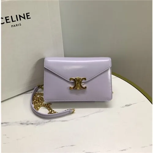 CELINE 셀린느 트리옴페 월렛 온 체인백 C10L033 - 허시백